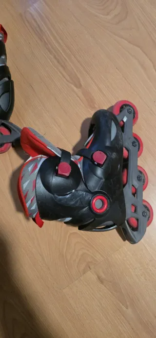 Patines en línea y protecciones niño