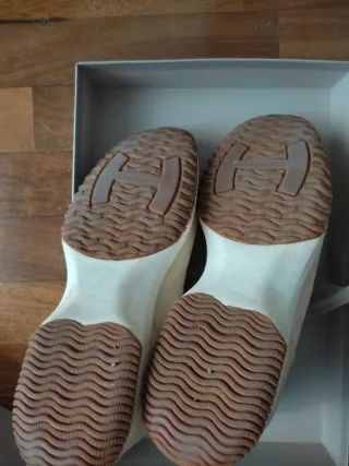 Scarpe Hogan donna beige tg. 37