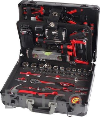 Maletín Herramientas 123 piezas - Aluminio