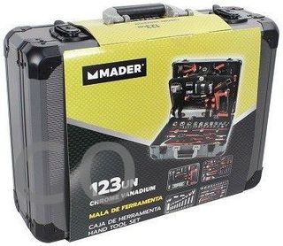 Maletín Herramientas 123 piezas - Aluminio