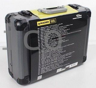 Maletín Herramientas 123 piezas - Aluminio