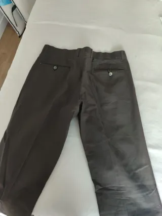 Pantalones Chinos Zara Marrones