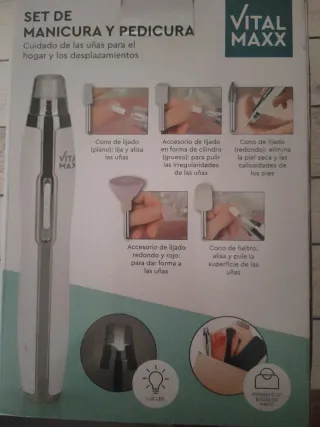 Set Manicura y Pedicura Vital Maxx