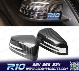 CARCASAS ESPEJOS RETROVISORES CARBONO MERCEDES CLASE A W176