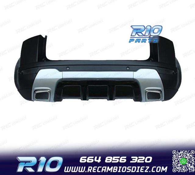 PARAGOLPES TRASERO RANGE ROVER EVOQUE LOOK DYNAMIC PDC