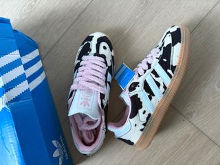 Zapatillas Cow Print Rosa