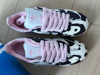 Zapatillas Cow Print Rosa