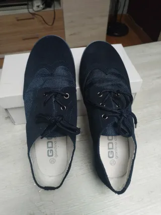 Zapatos GDC niño azul talla 37