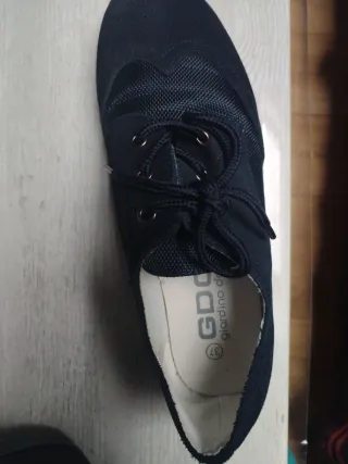 Zapatos GDC niño azul talla 37