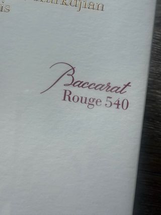 Maison Francis Kurkdjian Baccarat Rouge 540 Eau de