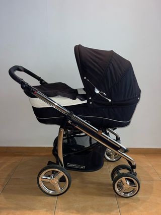 Carro Bebecar Azul Marino Completo