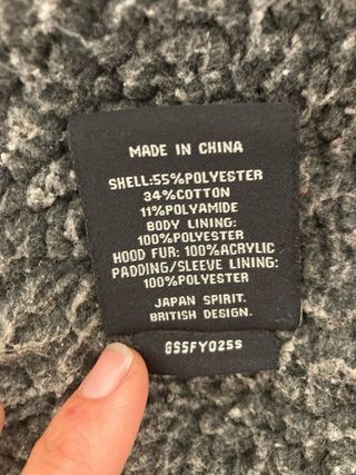 Chaqueta Superdry Talla M (equivale a S)