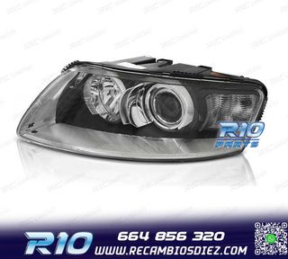 FARO XENON IZQ AUDI A6 C6 04-08 CROMO