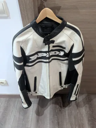 Chaqueta de cuero Moto Spidi Talla 50 Adulto