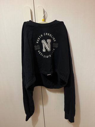 Sudadera Crop Top North Carolina