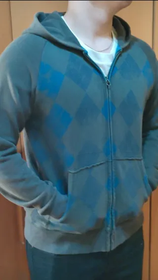 Sudadera Springfield con capucha y cremallera