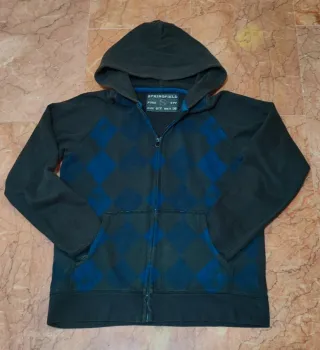 Sudadera Springfield con capucha y cremallera