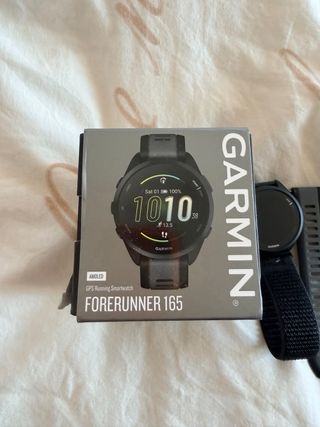 Garmin Forerunner 165 GPS Smartwatch Nero, praticamente nuovo