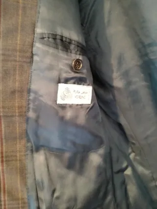 Completo classico uomo a quadretti vintage