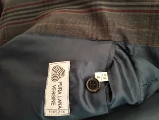 Completo classico uomo a quadretti vintage