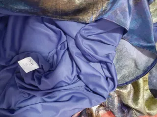 Vestido estampado cuadro