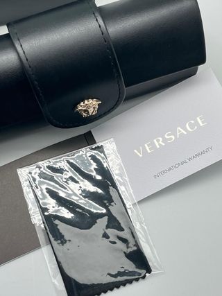 Fodero per occhiali Versace nero