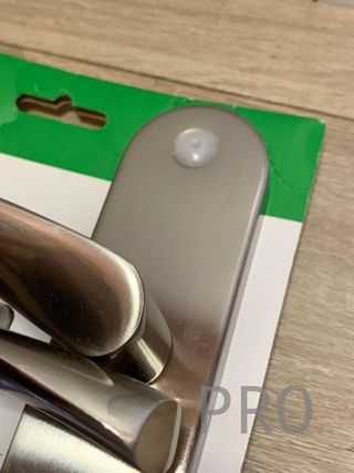 Juego de Manillas de Acero para Puertas Amig