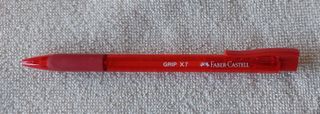 Penna rossa Faber Castell Grip X7 punta 0,7mm