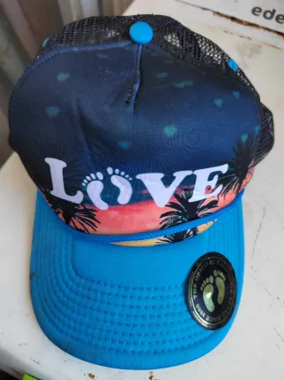 Gorra Hang Ten Azul y Multicolor
