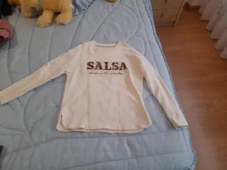 Sudadera Salsa Blanca