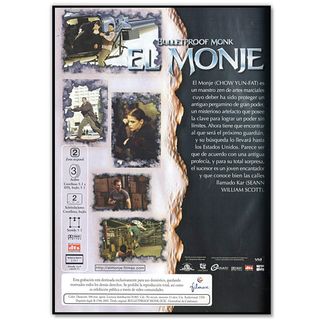 EL MONJE Chow Yun-Fat (Acción, Aventuras)