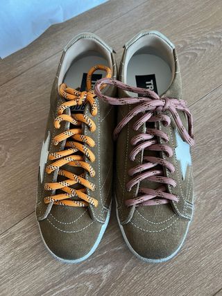 Golden Goose True Star Sneakers Marrones Multicolo