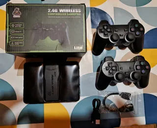 Consola GameStick Lite + 2 Mandos Inalámbricos