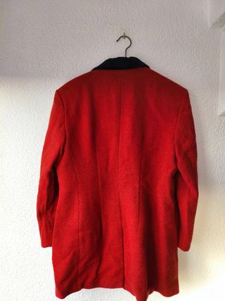 Blazer Vintage Pauw Amsterdam Rojo Negro
