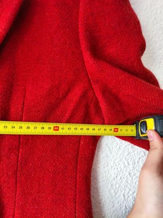 Blazer Vintage Pauw Amsterdam Rojo Negro