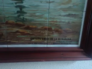 Mural azulejo pintado a mano