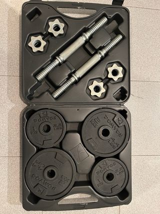 Kit Pesas 20kg Decathlon