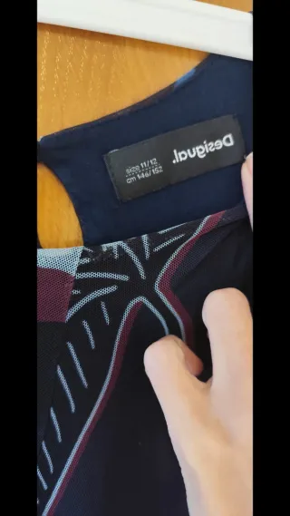 Vestido niña Desigual estampado