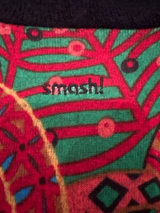 Vestido Smash Manga Corta Multicolor