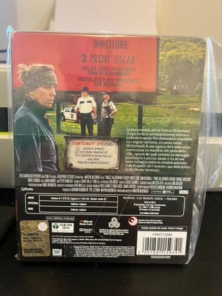 Tre Manifesti Ebbing Missouri Steelbook Blu-ray