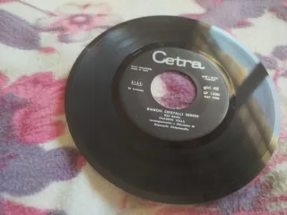 Disco Vinile 7" Claudio Villa Campione Suonato