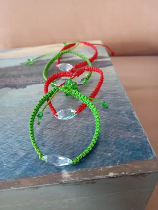 Lote 4 Pulseras Macramé