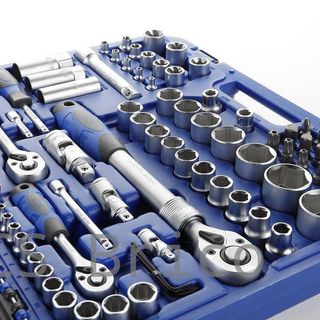 Juego Llaves de Vaso de 1/2", 1/4" Y 3/8" - 155 Piezas Alyco 192386