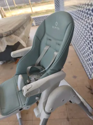 Trona bebé Olmitos verde menta