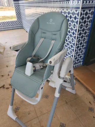 Trona bebé Olmitos verde menta