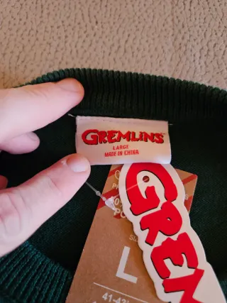 Maglione Gremlins Natale Taglia L Nuovo
