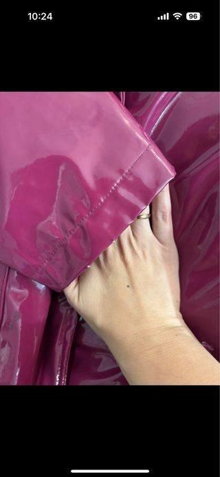 Chubasquero impermeable fucsia