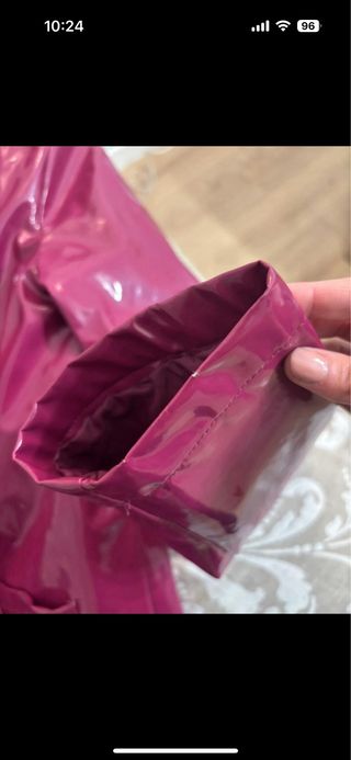 Chubasquero impermeable fucsia