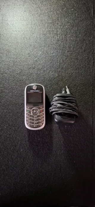 Telefono Motorola grigio/argento