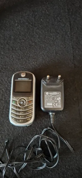 Telefono Motorola grigio/argento